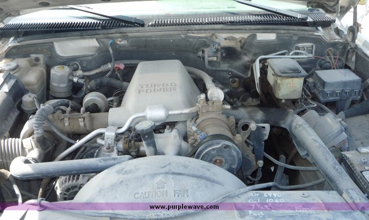 image for item 2151 1998 GMC Sierra C3500 HD pickup with B&W 14' bed