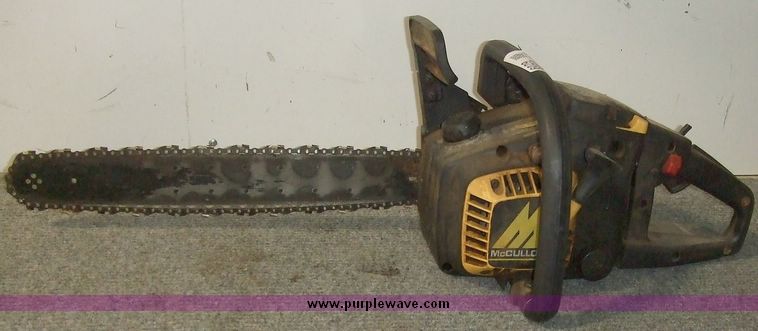image for item 6029 Mcculloch chainsaw