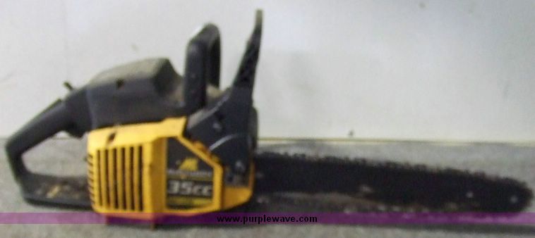 image for item 6030 Mcculloch chainsaw