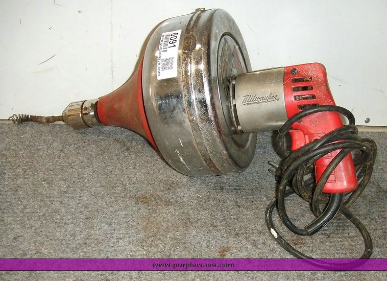 Milwaukee electric drain cleaner in Manhattan, KS Item 6091 sold