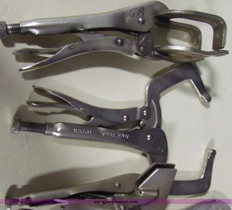 8 piece MAC tools vise grips in Manhattan, KS Item 6144 sold Purple