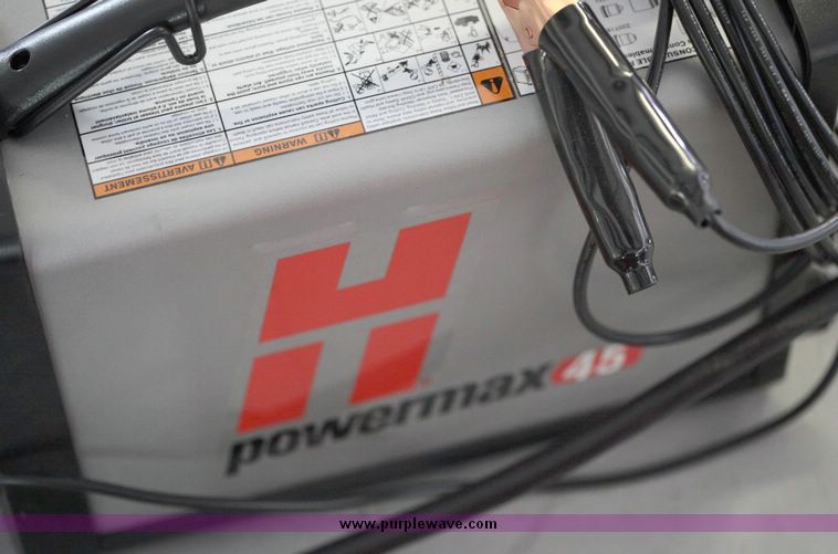image for item 6919 Hypertherm Powermax 45 plasma cutter