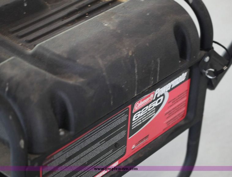 image for item 7378 Coleman Powermate 6250 generator