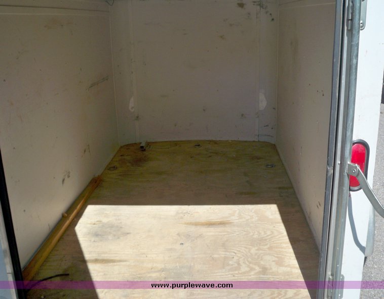 image for item 7431 5' x 8' enclosed trailer