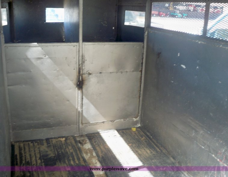 image for item 7433 Two horse tandem axle trailer