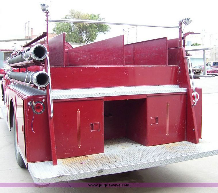 image for item 8890 1959 Chevrolet Spartan fire truck