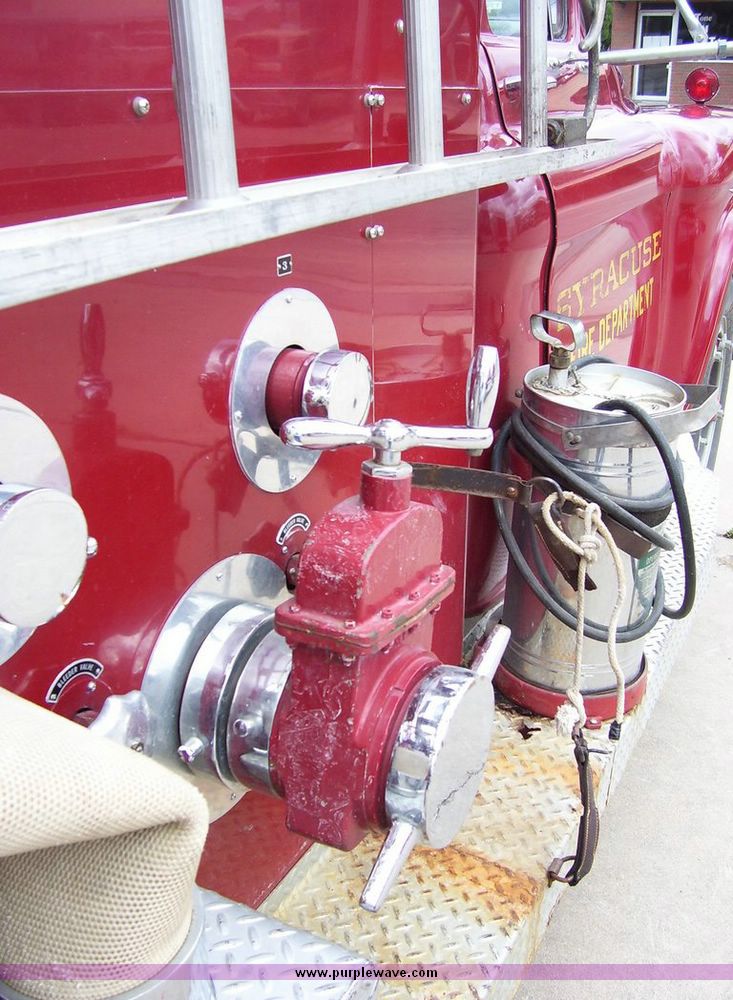 image for item 8890 1959 Chevrolet Spartan fire truck