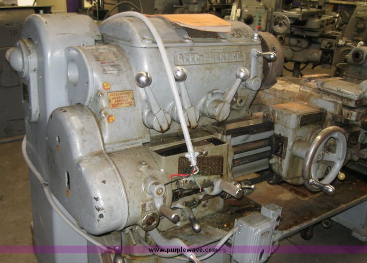 image for item 8905 Reed-Prentice engine lathe