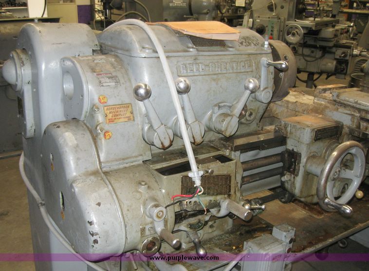 image for item 8905 Reed-Prentice engine lathe