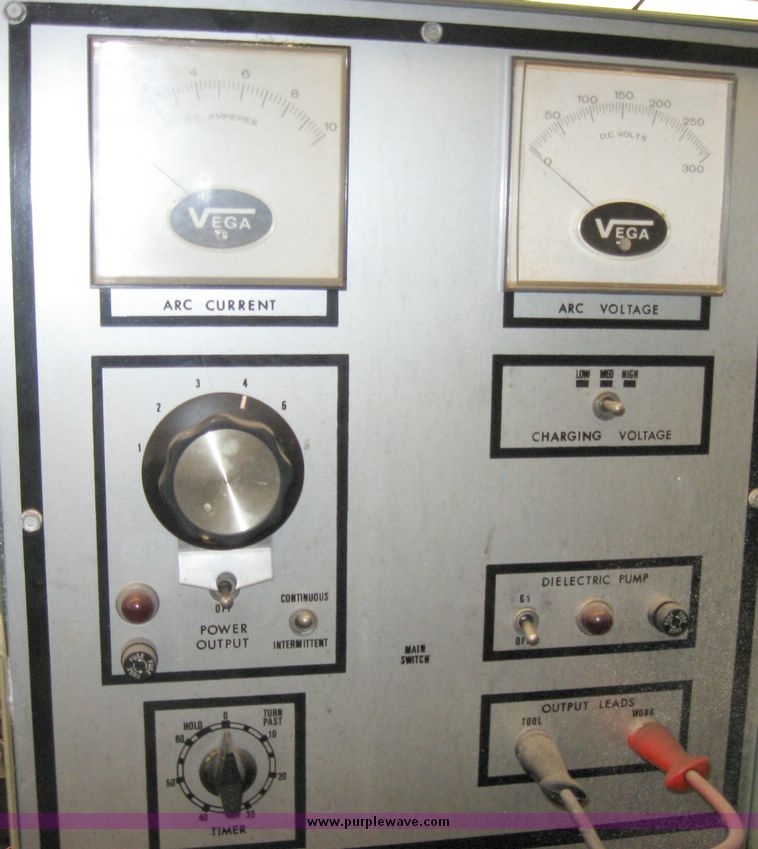 image for item 8906 Vega electric discharge machine