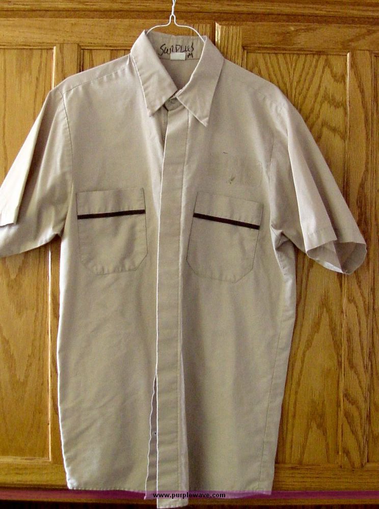 image for item 8913 (61) Tan light work shirts