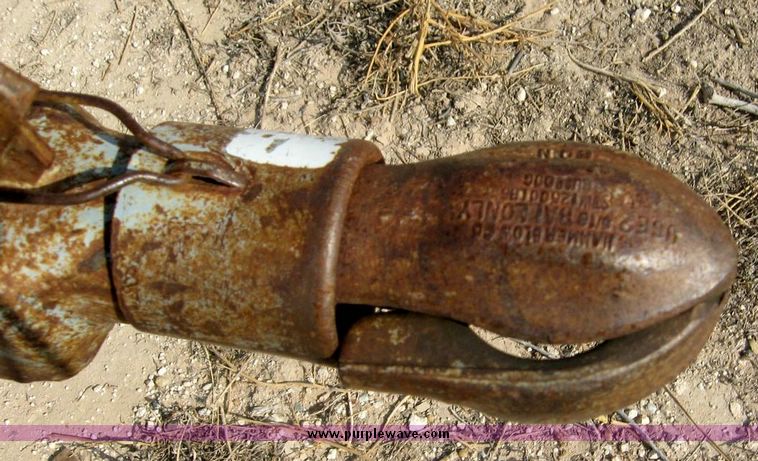 image for item 8690 1997 LEE 12' utility trailer with tool box