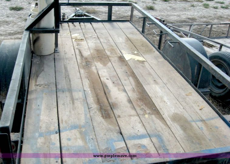 image for item 8693 10' utility trailer