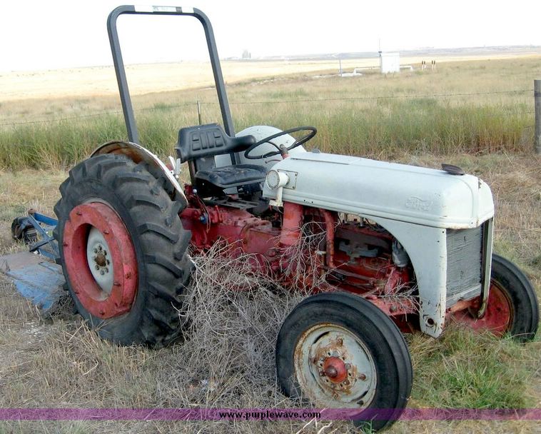 image for item 8695 Ford 8N tractor with 5' three-point mower