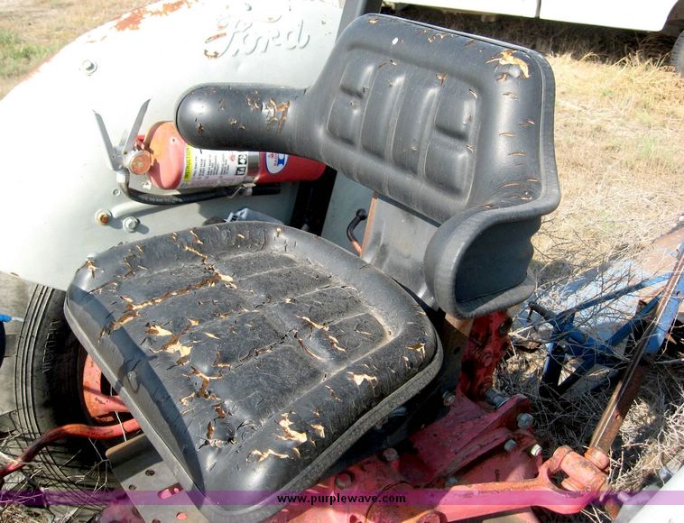 image for item 8695 Ford 8N tractor with 5' three-point mower