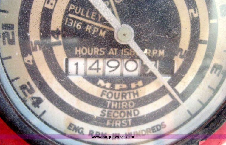 image for item 8695 Ford 8N tractor with 5' three-point mower