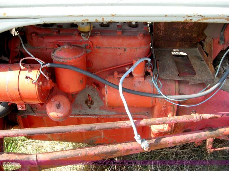 image for item 8695 Ford 8N tractor with 5' three-point mower