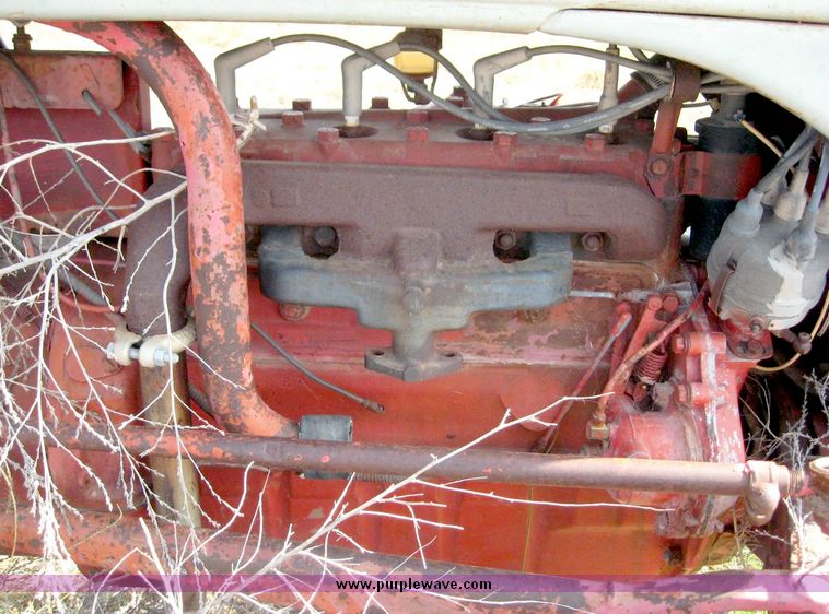 image for item 8695 Ford 8N tractor with 5' three-point mower