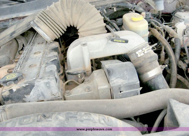 image for item 8704 2001 Dodge Ram 2500 Quad extended cab pickup truck