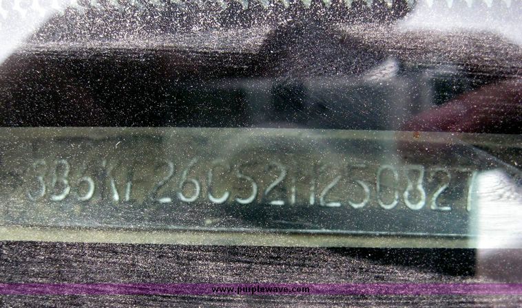 image for item 8709 2002 Dodge Ram 2500 pickup truck with flat bed