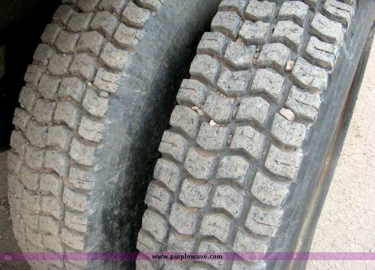 image for item 8728 1948 GMC truck with Farm hand manure spreading box