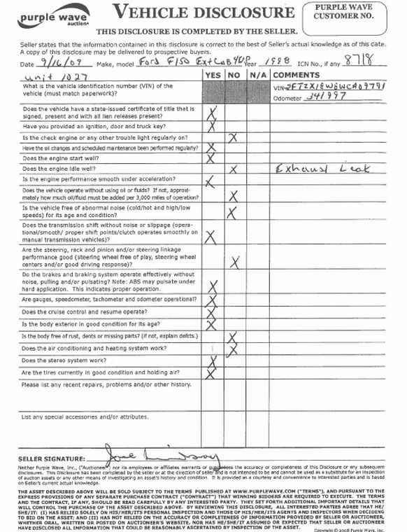 image for item 8718 1998 Ford F150 extended cab pickup truck