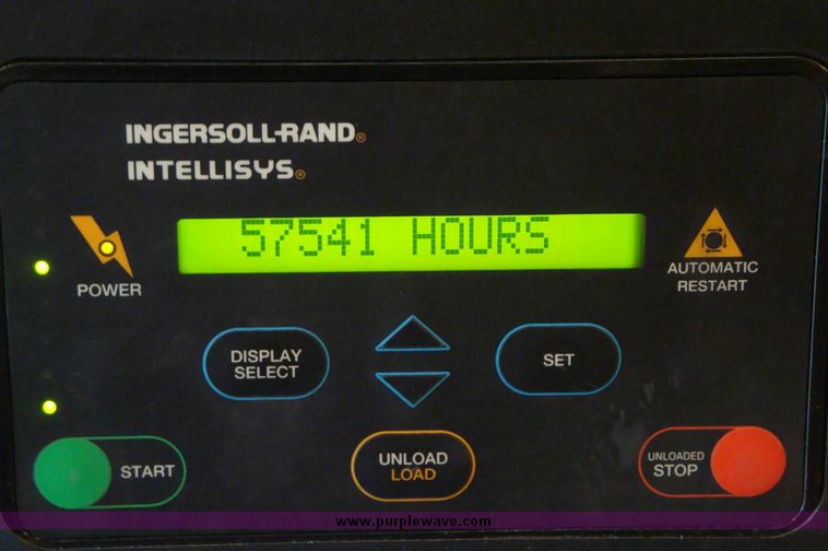 image for item 1201 Ingersoll Rand SSR-EP75 compressor with dryer and tank