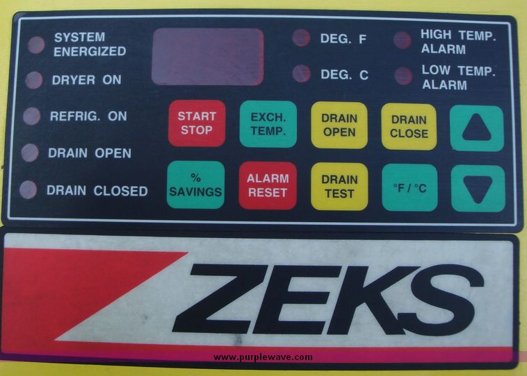 image for item 1201 Ingersoll Rand SSR-EP75 compressor with dryer and tank