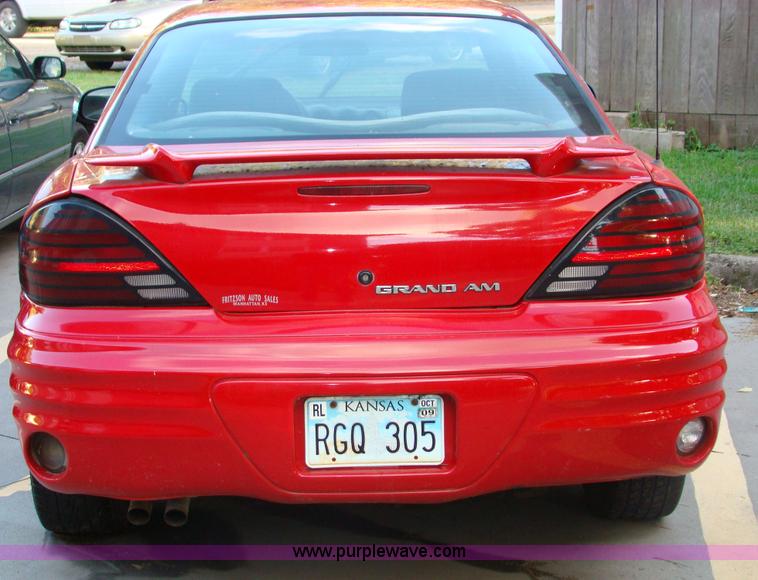 image for item 1504 2001 Pontiac Grand Am SE