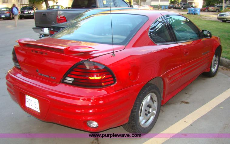 image for item 1504 2001 Pontiac Grand Am SE