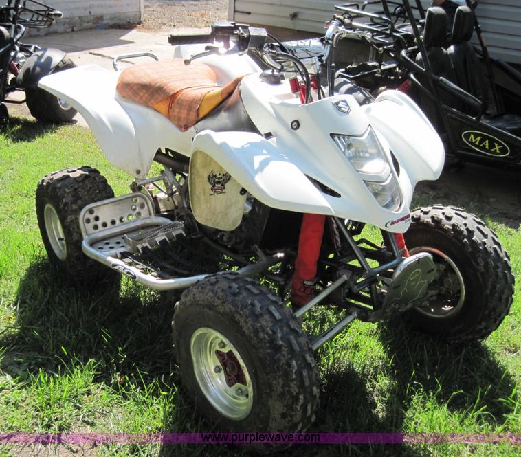 image for item 4398 2003 Suzuki 450R four-wheel ATV