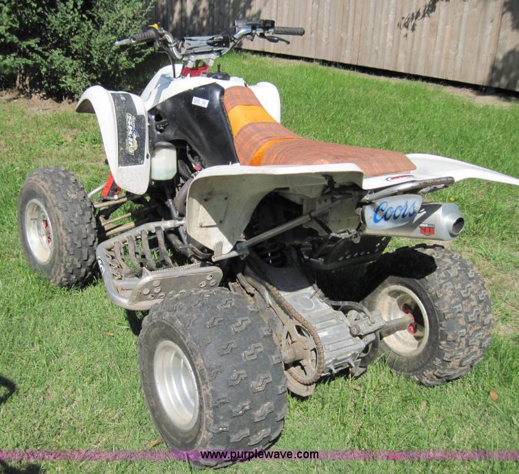 image for item 4398 2003 Suzuki 450R four-wheel ATV