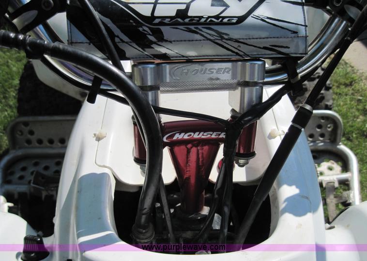 image for item 4398 2003 Suzuki 450R four-wheel ATV