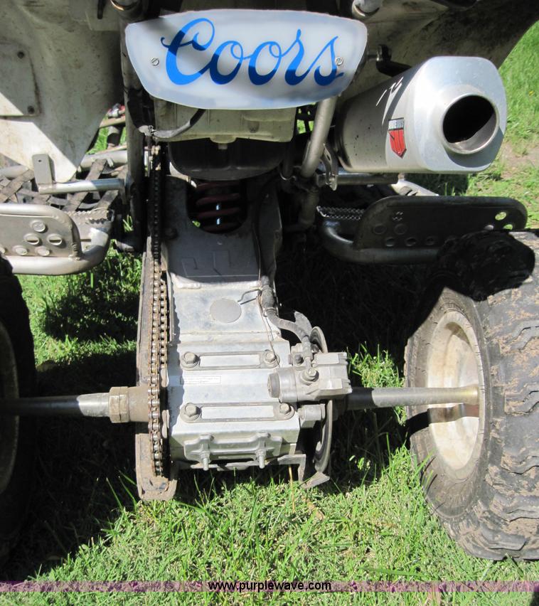 image for item 4398 2003 Suzuki 450R four-wheel ATV