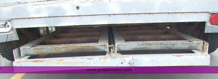 image for item 6499 16' shop built tandem axle trailer