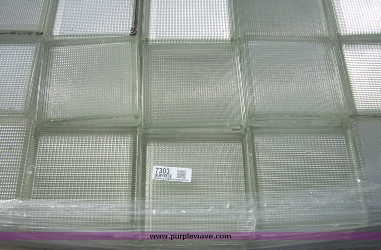 image for item 7303 (2) pallets of glass block