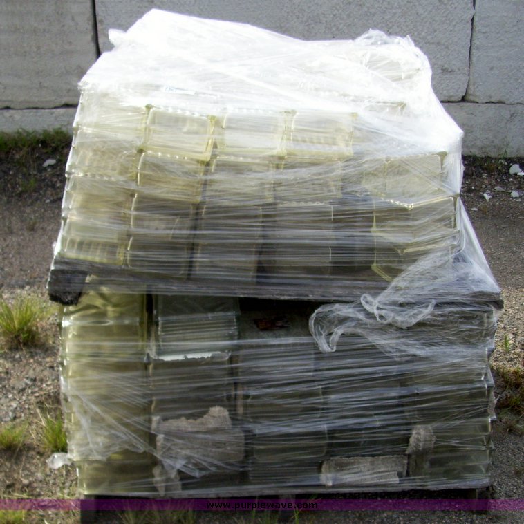 image for item 7304 (2) pallets of glass block