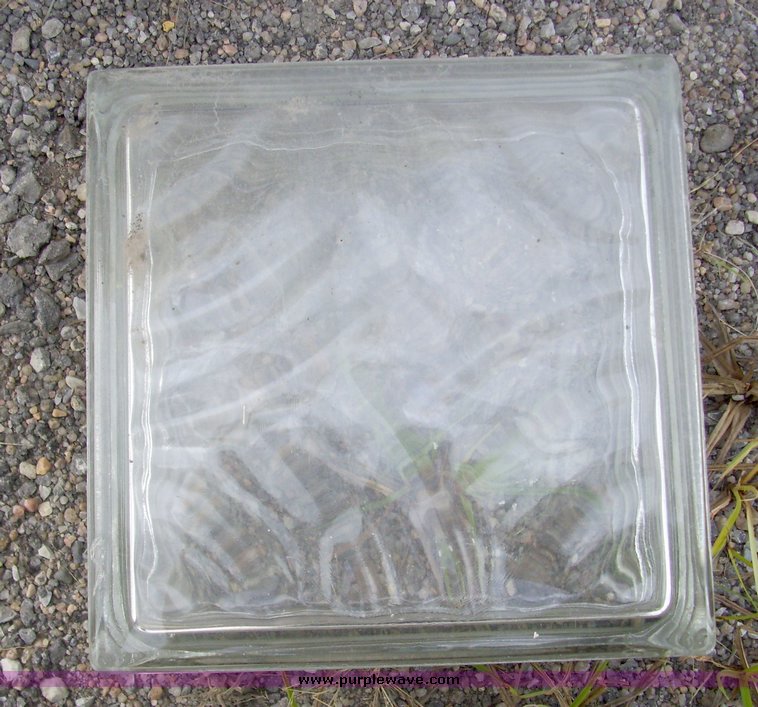 image for item 7304 (2) pallets of glass block