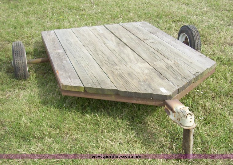 image for item 7323 Single axle utility trailer