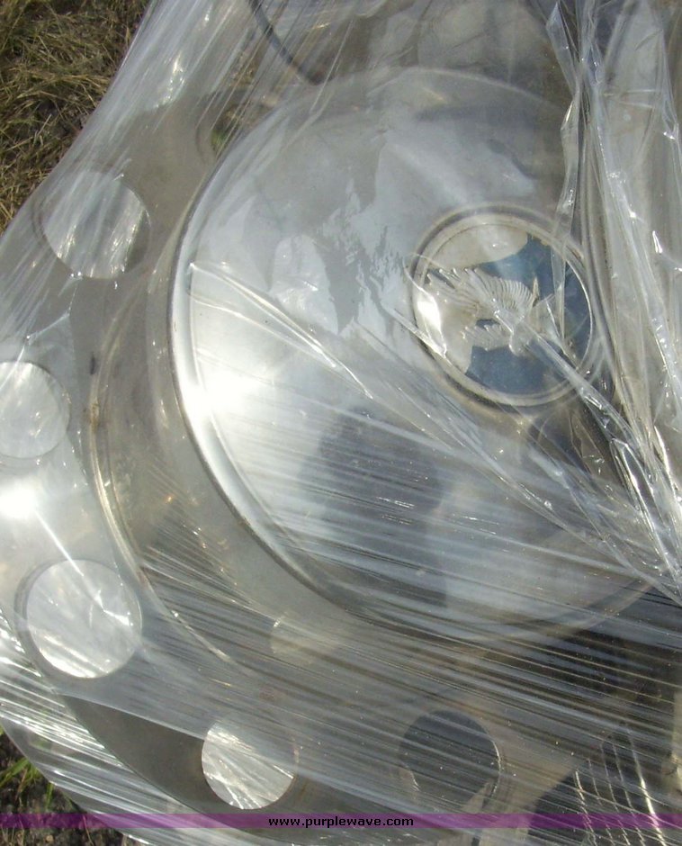 image for item 7347 (2) pallets of hubcaps and wheel centers