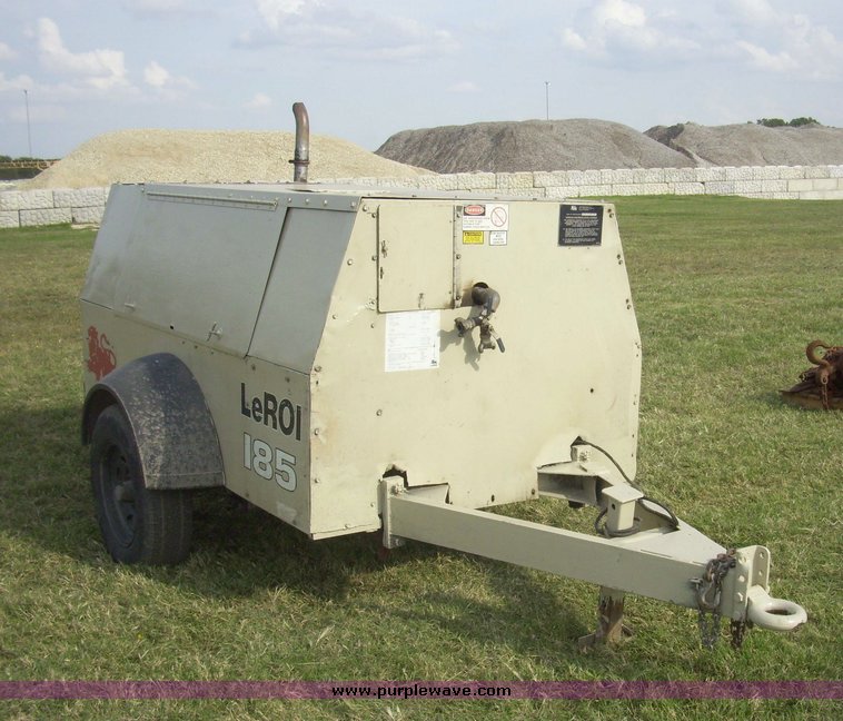 image for item 7376 Leroi 185 air compressor
