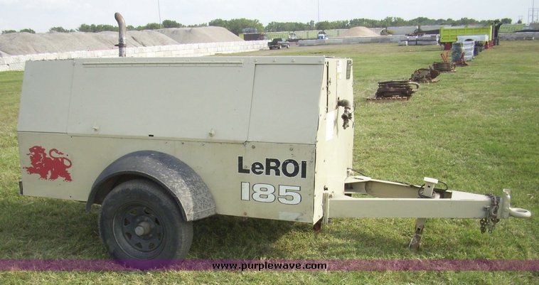 image for item 7376 Leroi 185 air compressor