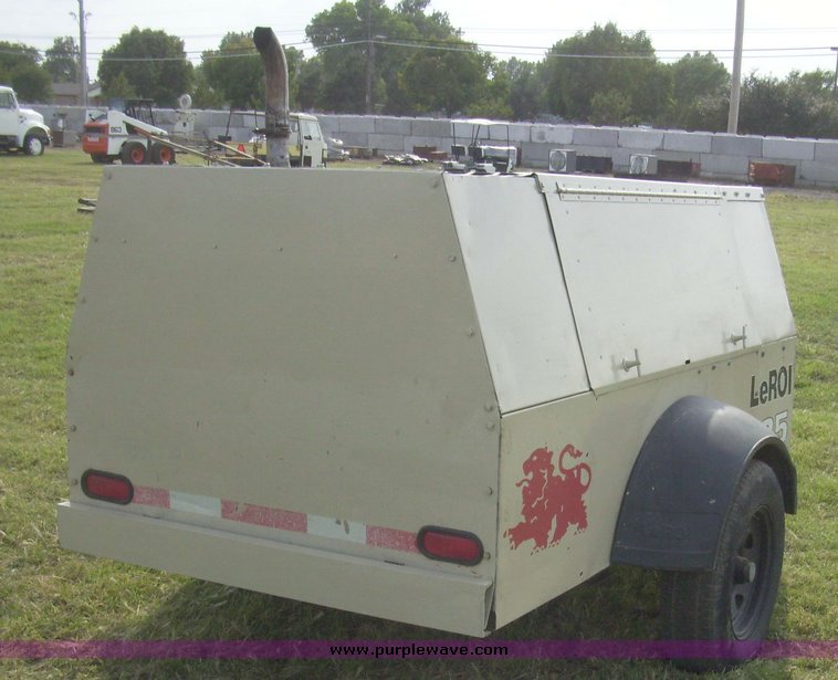 image for item 7376 Leroi 185 air compressor