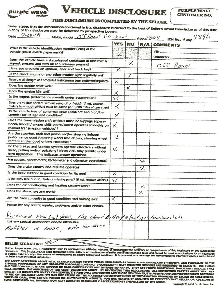 image for item 4396 Max off-road go carts