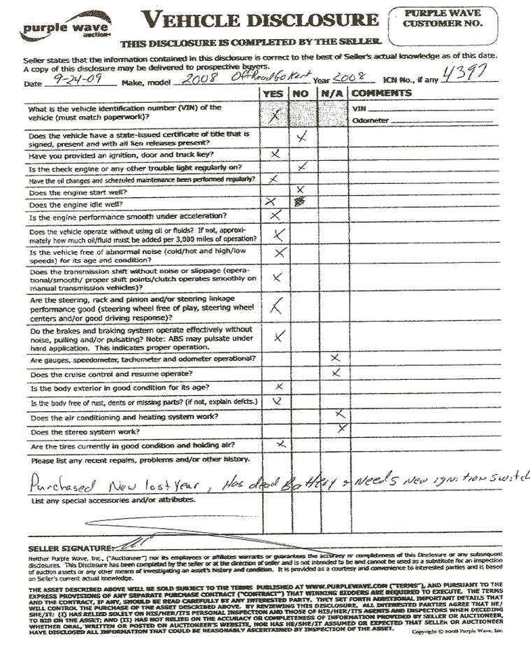 image for item 4397 Max off-road go carts