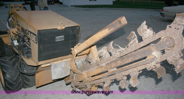 image for item 1500 Case MaxiSneaker trencher/cable plow