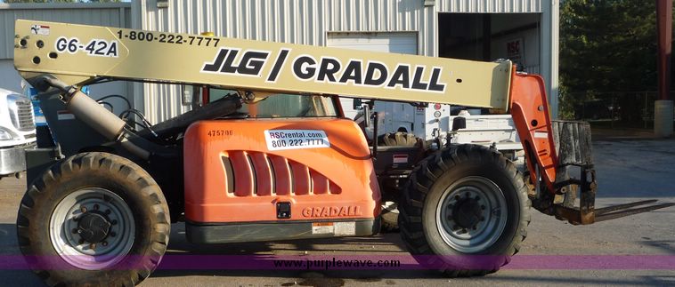 image for item 2216 2003 JLG Gradall G6-42A telehandler