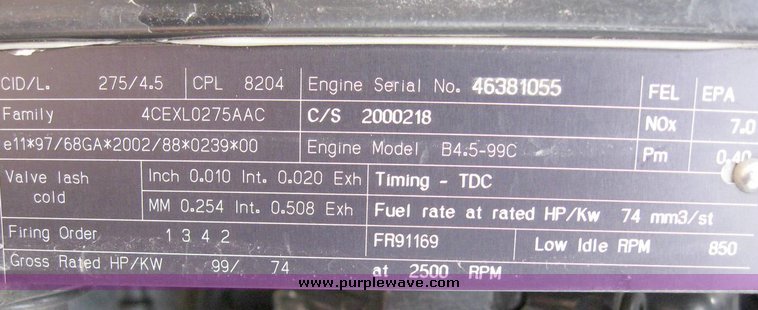 image for item 6770 2004 SkyTrak 6036 telehandler