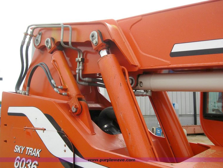 image for item 6771 2004 SkyTrak 6036 telehandler