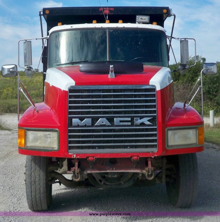 image for item 7410 1998 Mack Maxi Cruise truck with 15' dump bed and hoist